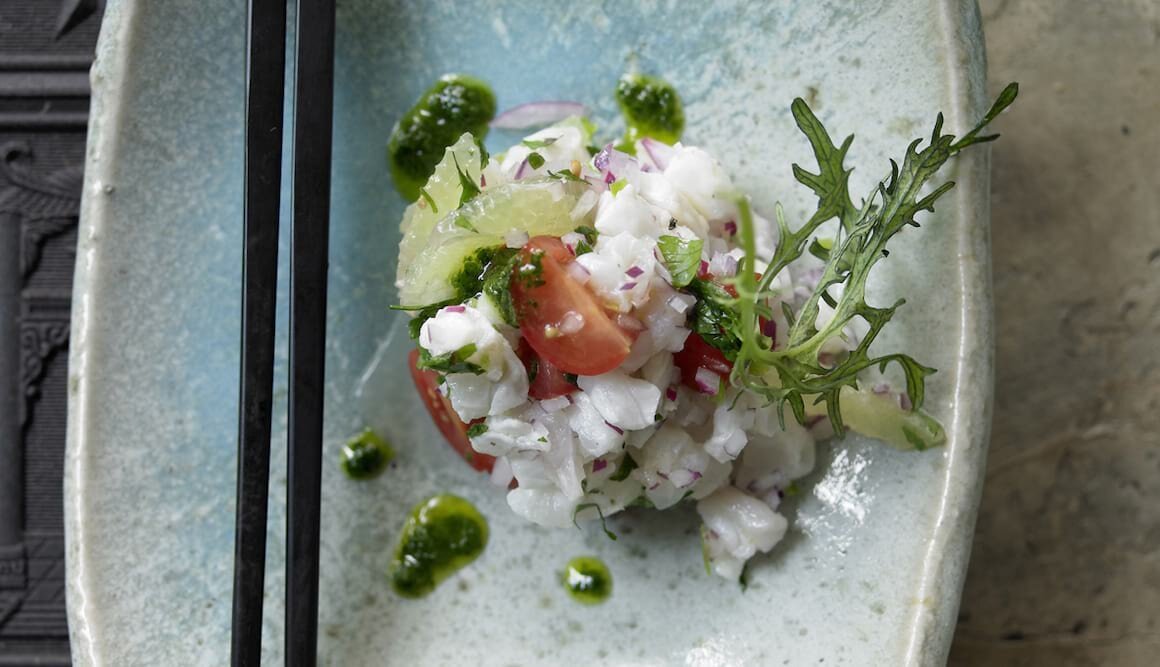 Ceviche vom norwegischen Skrei