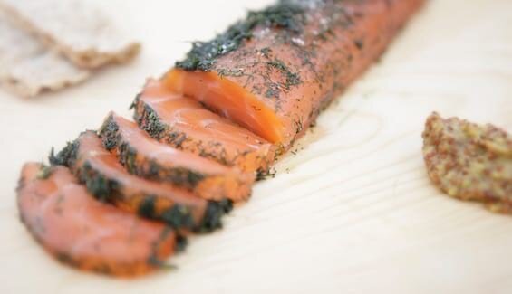 Graved Lachs: Typisch norwegisch!
