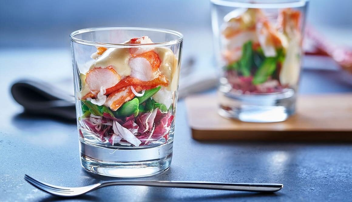 Cocktail von der Königskrabbe