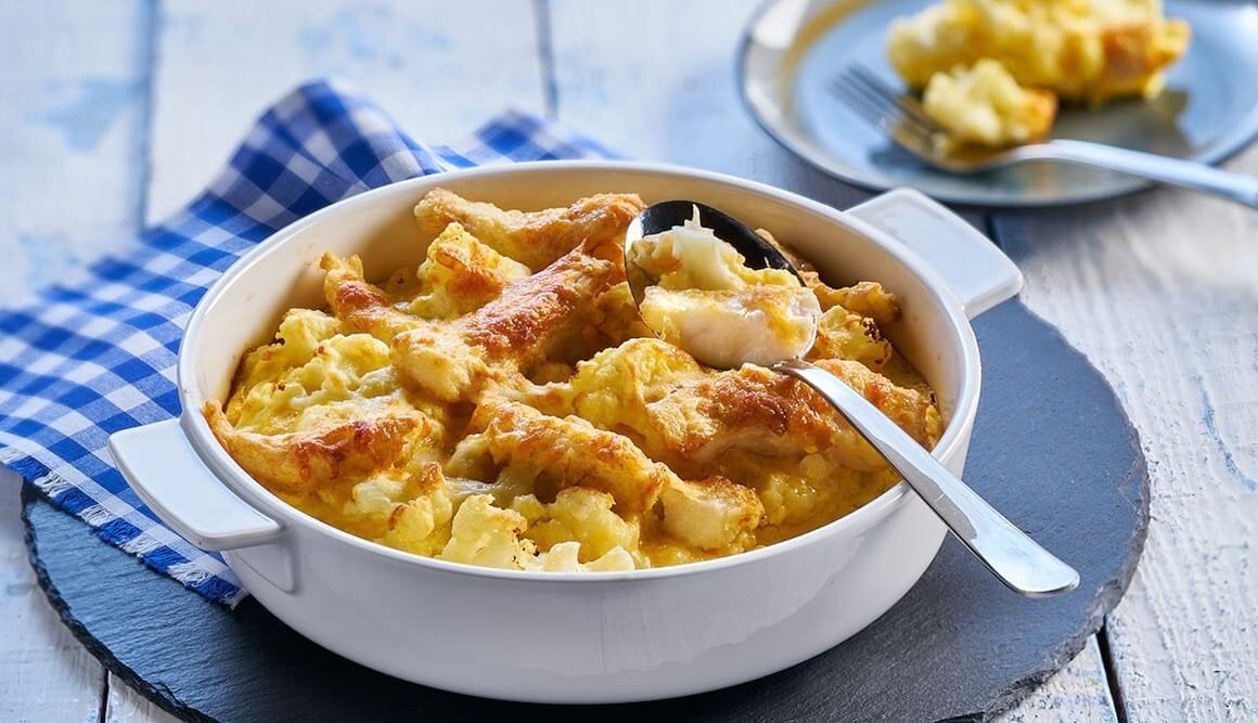 Blumenkohlauflauf mit Lumb