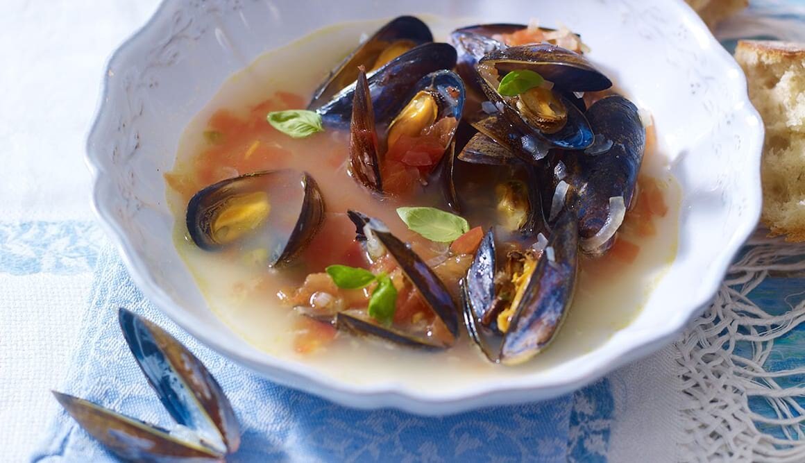 Miesmuschelsuppe