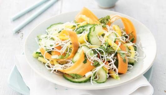 Asiatischer Nudelsalat