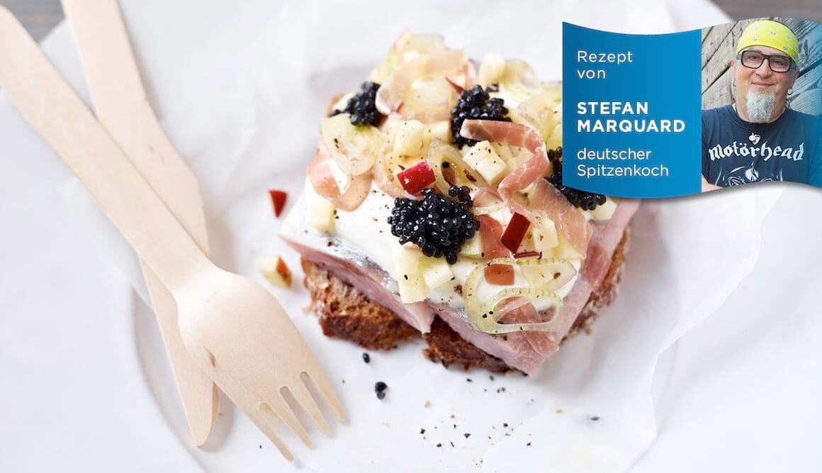 Hering in Businessfrauen-Sauce