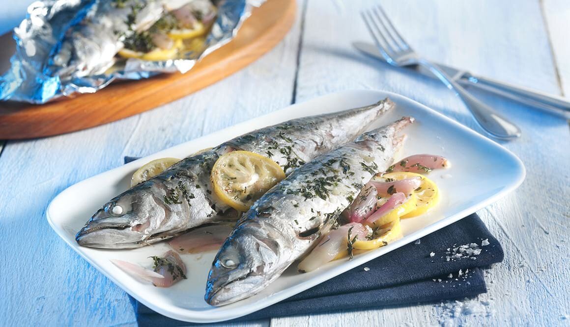 Makrele en Papillote