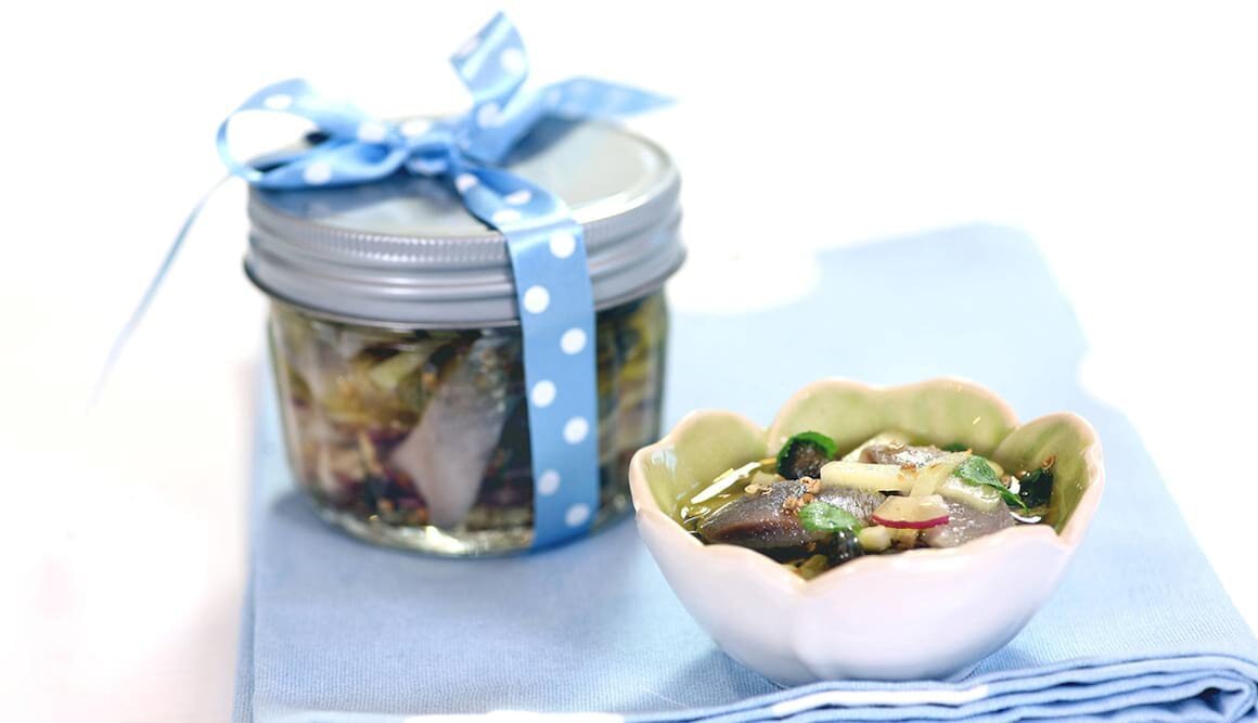 Koriander-Ingwer-Hering