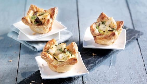 Törtchen vom Schellfisch