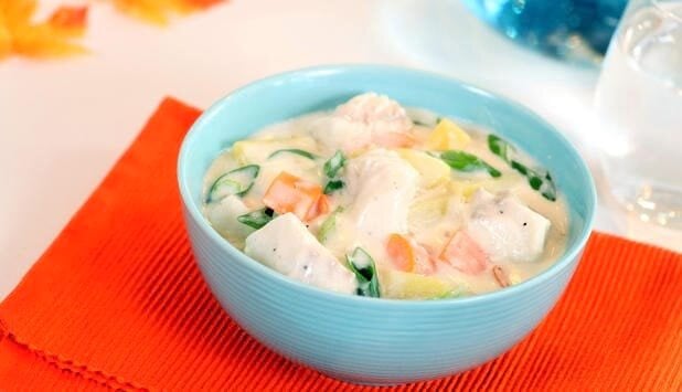 Fischeintopf mit Gemüse