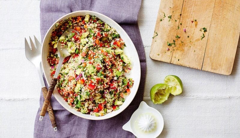 Avocado-Koriander-Limetten-Tabbouleh