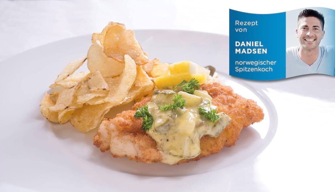 Fish & Chips vom Kabeljau