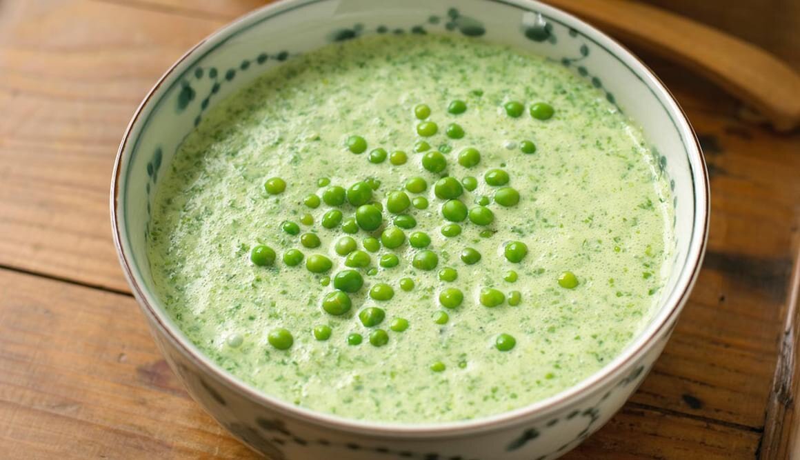 Erbsensauce – ideal zu Spargelgerichten