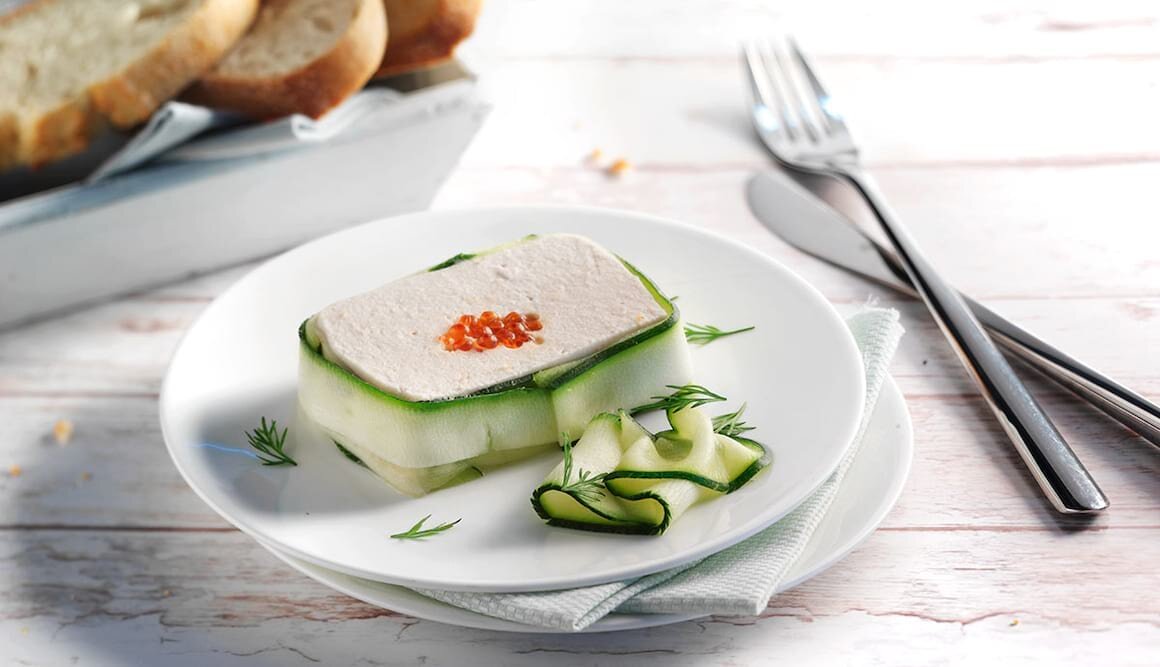 Terrine von geräucherten Sprotten