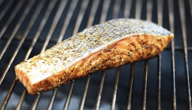 Gegrillter Lachs Jamaika Style