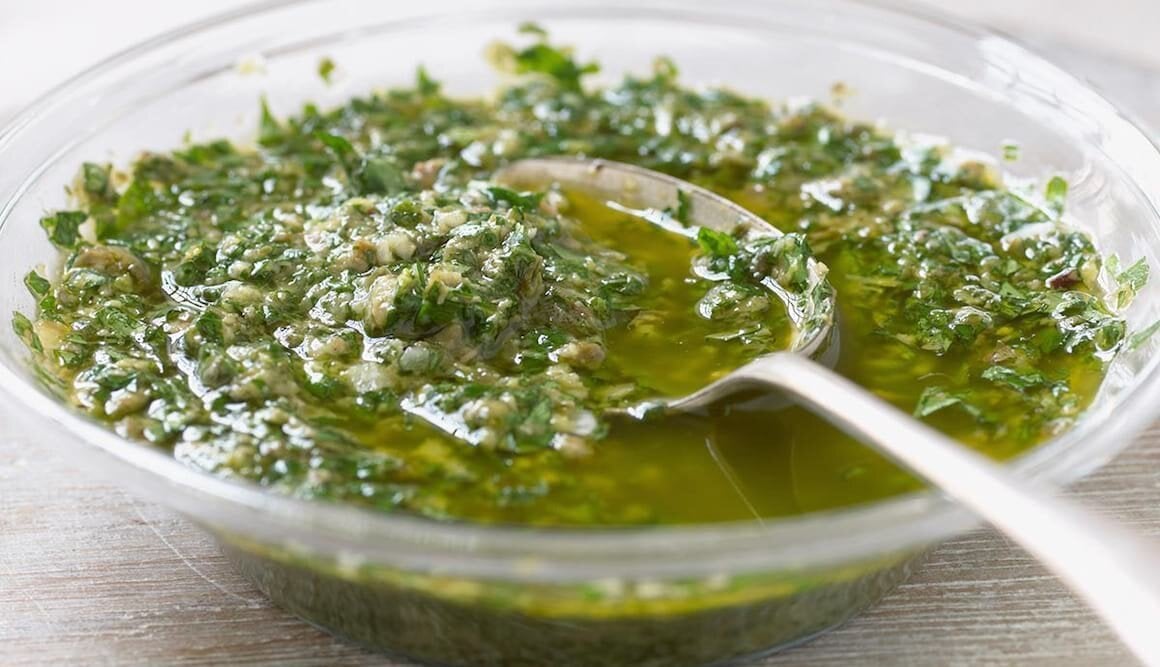 Salsa verde – ideal zu Spargel
