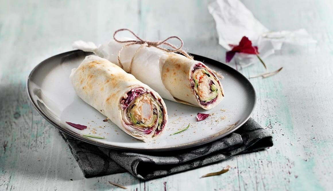 Taschenkrebs im Wrap