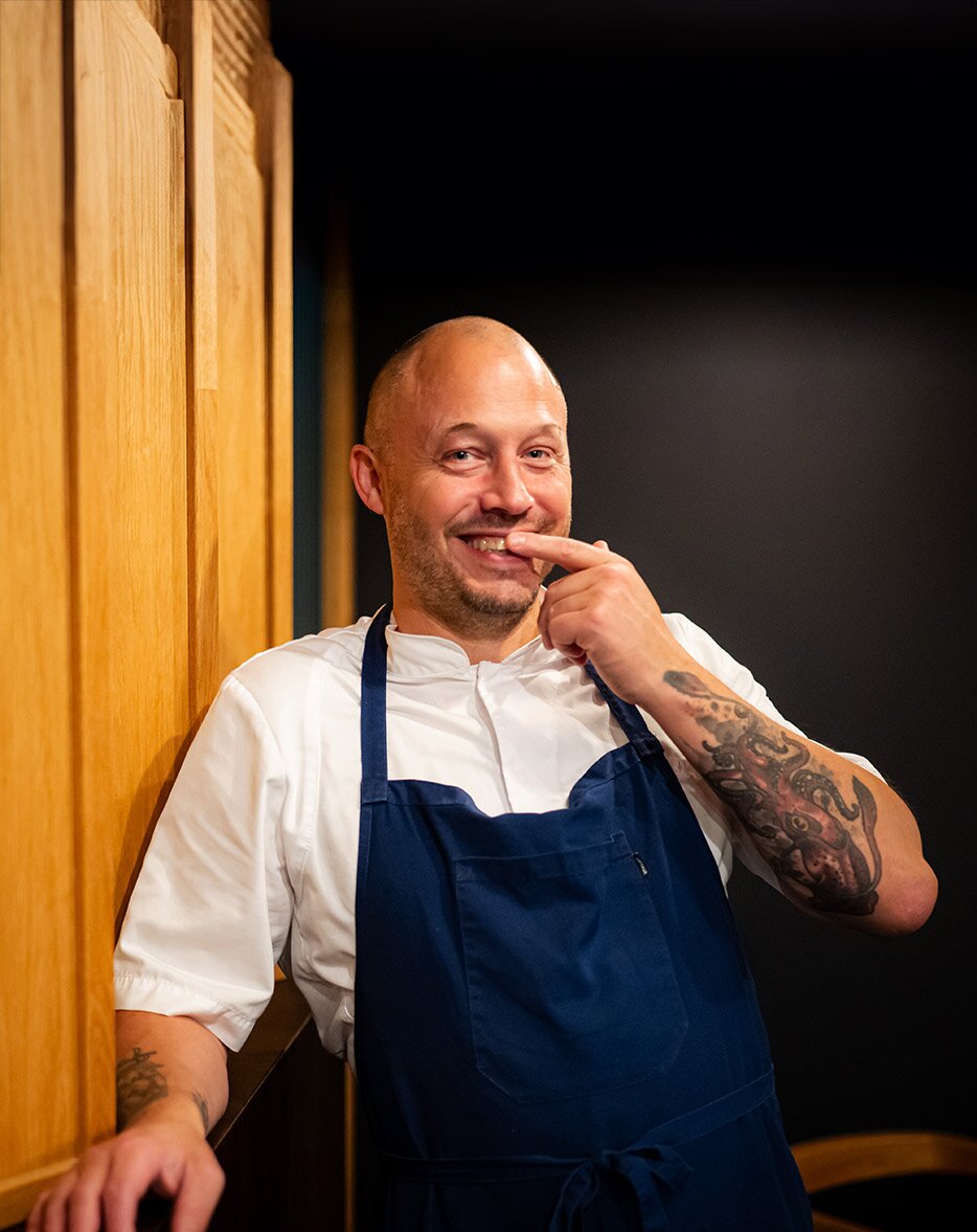Michelin-Chef Christopher Haatuft