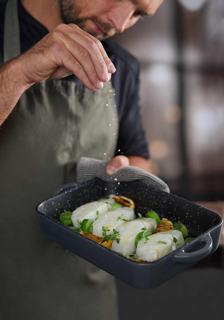 Versuchen Sie, Skrei im Ofen zuzubereiten!